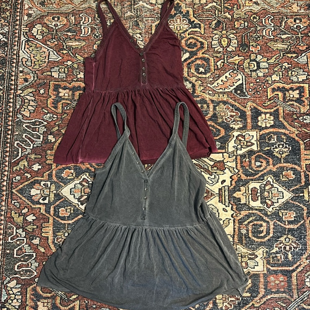 American Eagle Soft and Sexy tanks XS and S